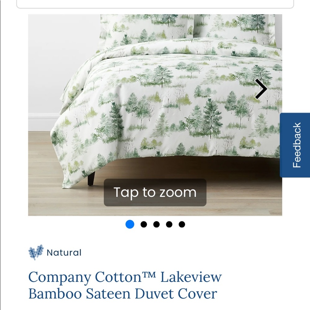 The Company Store Lakeview Duvet Cover
